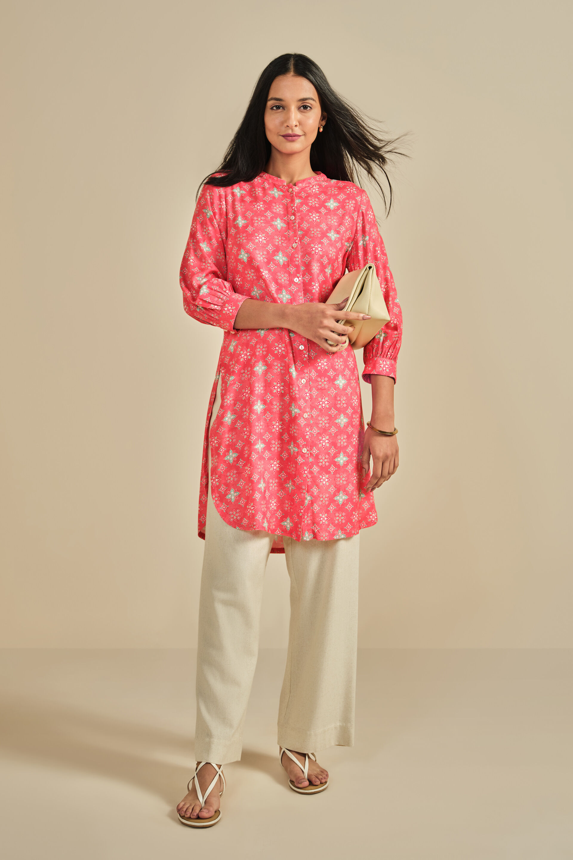 Rani Mode Tunic, Pink, image 2